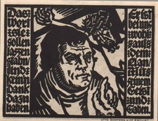 Notgeld stadt erfurt scheine - stadt,