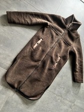 Angesagter Mantel Teddyfell Kunstfell Plüsch Trendfarbe Braun Gr. XS (S) w.Neu! 