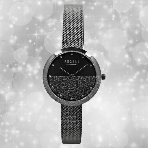 Armbanduhr metall schwarz - armbanduhr,