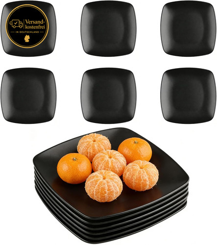 Melamin speiseteller set - speiseteller, 6