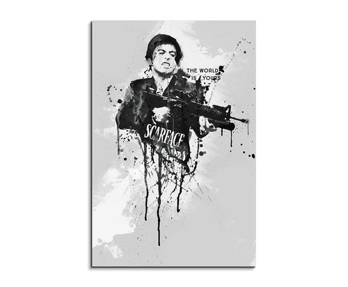 60x90cm pacino scarface - 60x90cm,