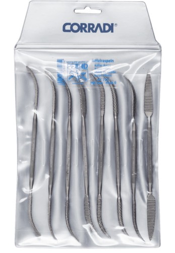Pferd riffelraspeln set 720 - pferd,