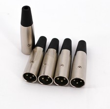 XLR Male Stecker 5er Set