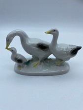 Porzellanfigur gänse - porzellanfigur,