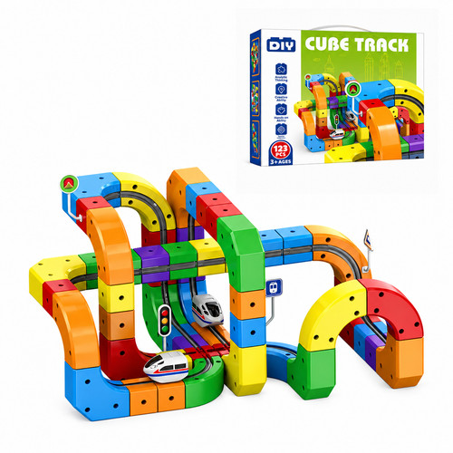 Diy cube track click - cube,