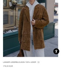 ZARA STUDIO Kleid LEDERJACKE