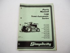 Simplicity 7100 semi automatic - 7100,