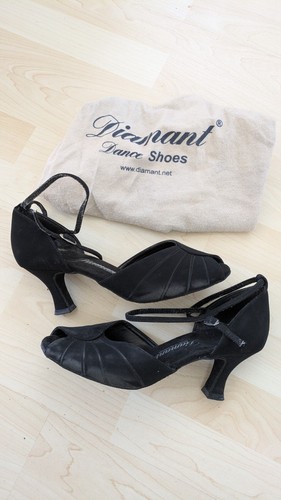 Tanzschuhe schwarz diamant - schwarz,
