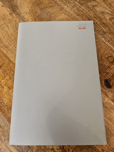 Audi mappe verkaufsprospekt - audi,