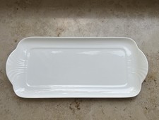 Villeroy & Boch Arco weiss Königskuchenplatte Kuchenplatte Platte 35 x 15,5 TOP!