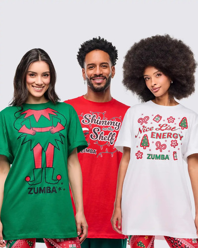 Zumba holiday tee choose - zumba,