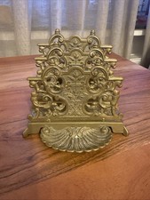 Messing  Briefhalter