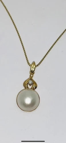 Goldkette collier 585 gg - -collier,