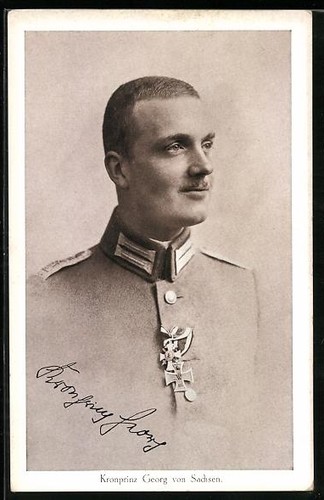 Ansichtskarte kronprinz georg - ansichtskarte,
