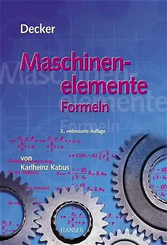 Decker maschinenelemente - decker,