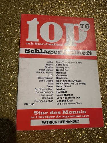 Top schlagertextheft - nr.76, (