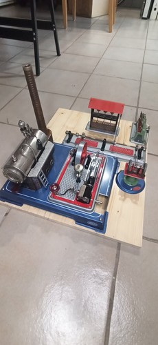 Wilesco dampfmaschine d16 voll - dampfmaschine,