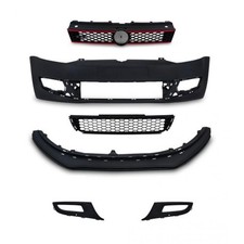 Stoßstange vorne Spoiler Waben Kühlergrill GTI Optik WRC R paßt für VW Polo 6R