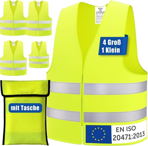 Warnwesten auto 20471 gelb - ,
