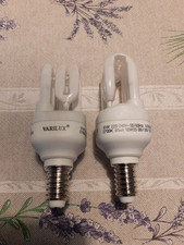 2x Sparlampen,  Varilux, 230V, 8 Watt, E14 , Glühbirnen,   Glühlampen