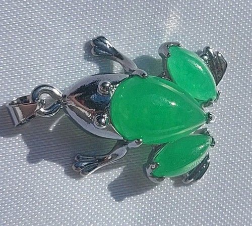 Natur jade frosch ketten - jade,