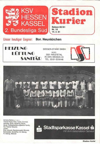 Fussball programmheft 80 - fussball-programmheft,