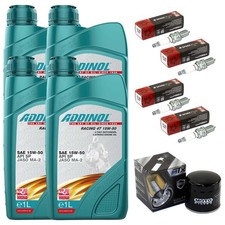 Öl Zündkerzen Ölfilter 4L