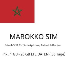 Marokko SIM für Touristen und