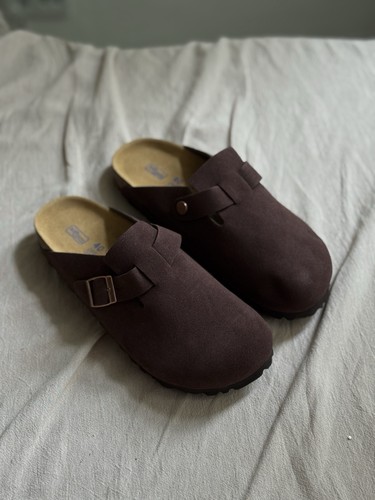 Birkenstock boston clogs mokka - clogs,