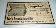 Alte reklame koffer - alte,