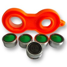 M24 Wasserhahn Mischdüsen Strahlregler Luftsprudler Set mit Universalschlüssel 