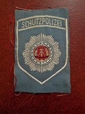 DDR NVA Uniform Aufnäher Hemd Schutzpolizei Original