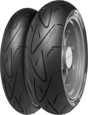 Satz Continental ContiSportAttack 180/55 ZR17 73W + 120/70 ZR17 58W Reifen Set