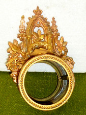 Antike Pendule Teil, Torso, Vorderfront, Altar, sehr gut vergoldet, Bastler