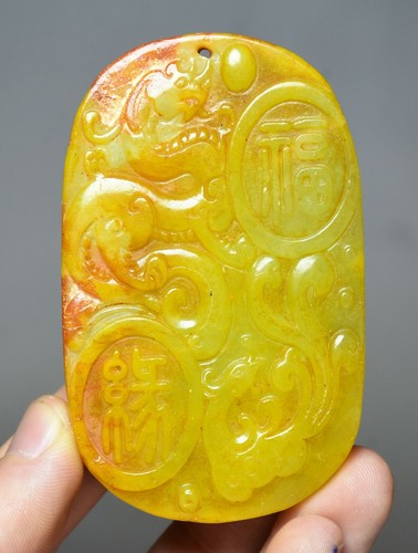7cm alte chinesische hetian - chinesische,