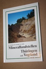 Mineralienfundstellen Thüringen und Vogtland  (ES 63)
