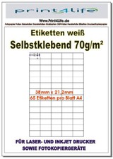 PREMIUM ETIKETTEN 38,1 x 21,2