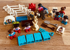 LEGO Duplo - Reiterhof Konvolut - Kinder Pferde Zäune ... - GUT   #524