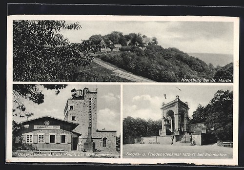 Kropsburg bei martin - ak,