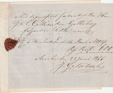 SWEDEN: Postal form, Receipt