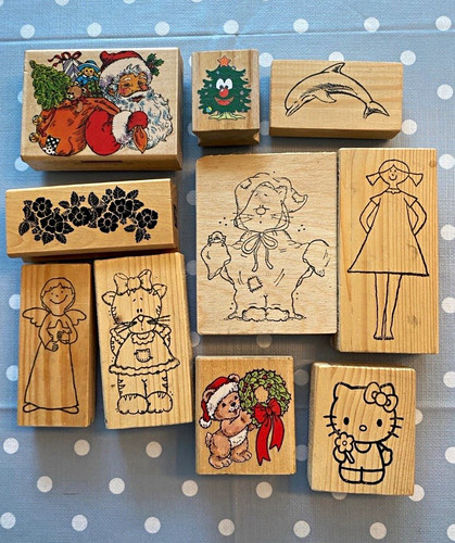 Holzstempel motivstempel set - motivstempel,