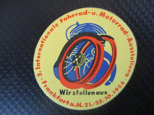 Reklamemarke fahrrad - -,