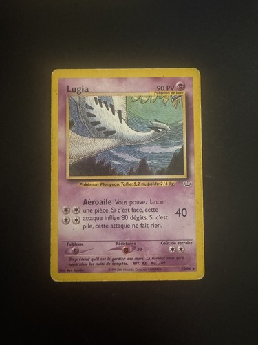Pokemon karte lugia - lugia, 20/64