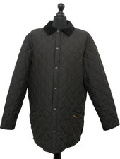 Barbour Eskdale Herren Steppjacke Jacke XL schwarz uni leicht