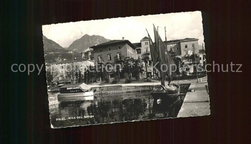 Riva del garda hafen segelboot - garda,