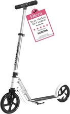 Aluminium-Roller HUDORA BigWheel Pure Scooter zusammenklappbarer Cityroller Weiß