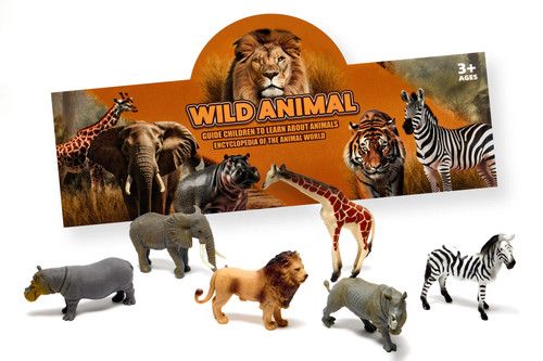 Großer wildtier figurenset - großer,