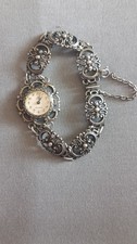 Vintage Damen Silber Uhr 835