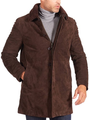 Herren dunkelbraun wildleder - dunkelbraun,