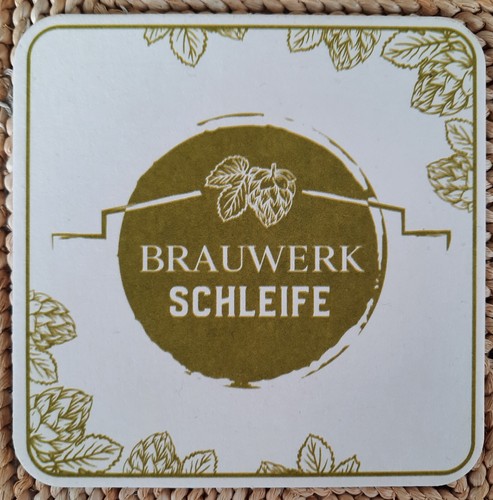Bierdeckel brauwerk schleife - brauwerk,
